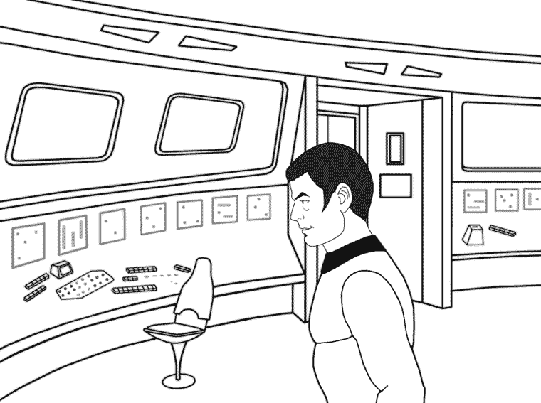 Dibujo para colorear: Star Trek (Películas) #70156 - Dibujos para Colorear e Imprimir Gratis