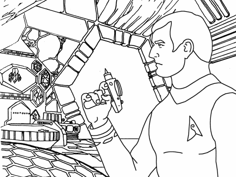 Dibujo para colorear: Star Trek (Películas) #70157 - Dibujos para Colorear e Imprimir Gratis