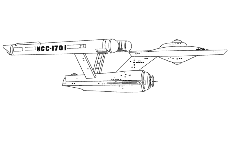 Dibujo para colorear: Star Trek (Películas) #70190 - Dibujos para Colorear e Imprimir Gratis
