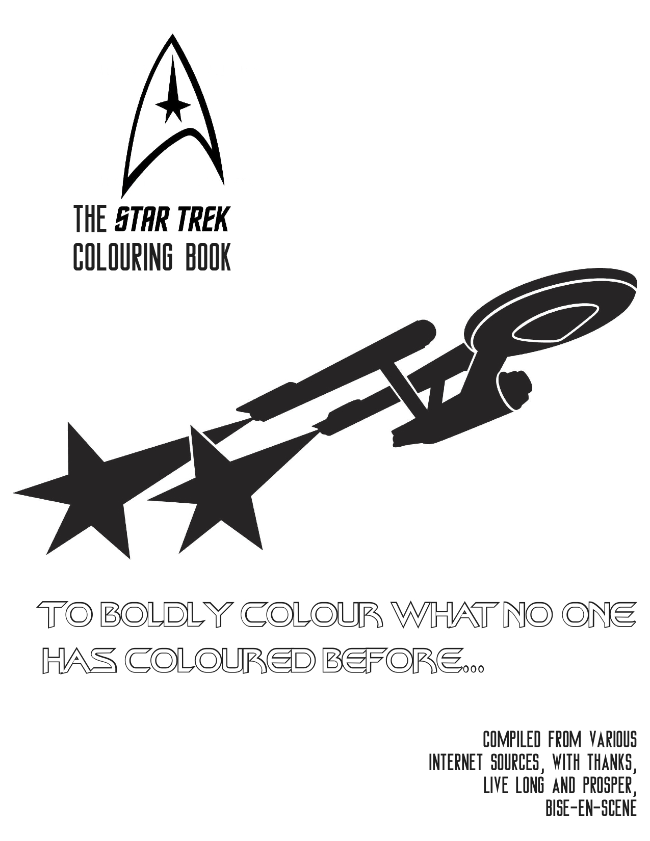Dibujo para colorear: Star Trek (Películas) #70192 - Dibujos para Colorear e Imprimir Gratis
