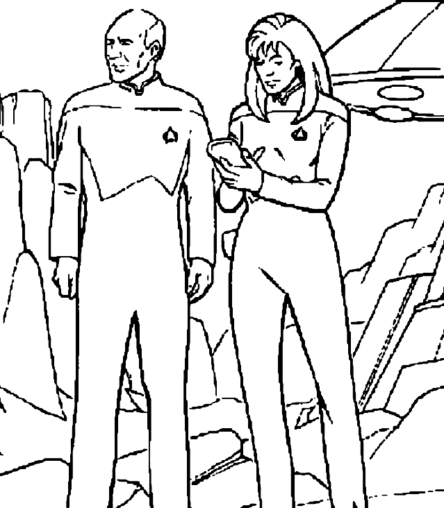 Dibujo para colorear: Star Trek (Películas) #70238 - Dibujos para Colorear e Imprimir Gratis
