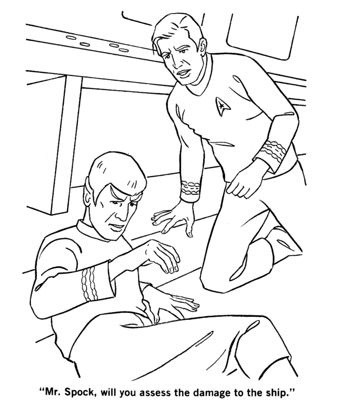Dibujo para colorear: Star Trek (Películas) #70239 - Dibujos para Colorear e Imprimir Gratis