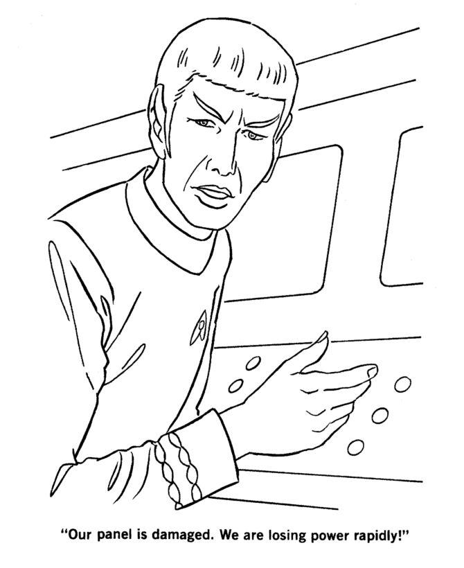 Dibujo para colorear: Star Trek (Películas) #70242 - Dibujos para Colorear e Imprimir Gratis