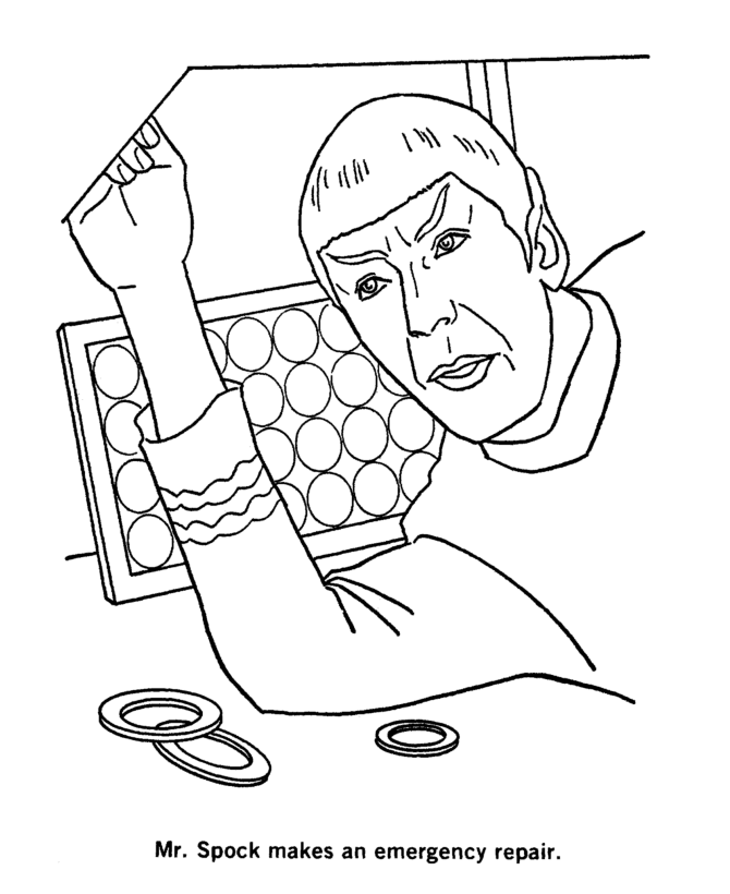 Dibujo para colorear: Star Trek (Películas) #70269 - Dibujos para Colorear e Imprimir Gratis