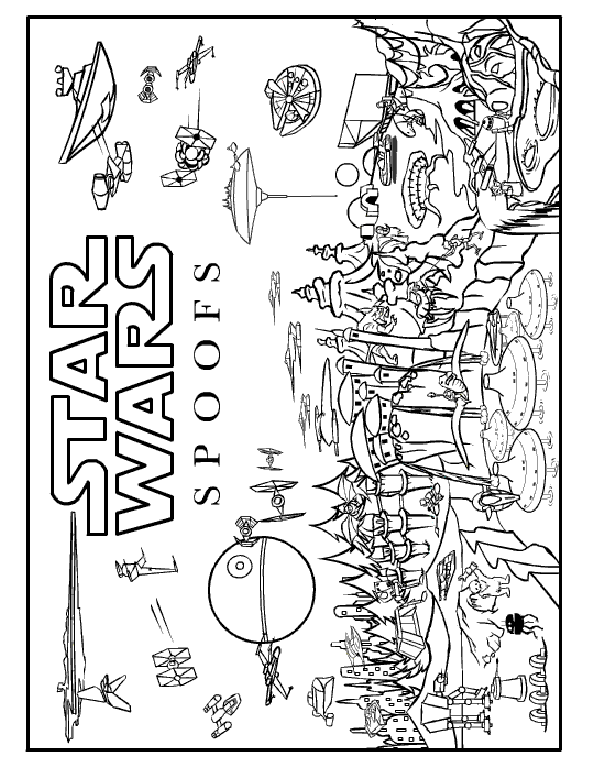 Dibujo para colorear: Star Wars (Películas) #70575 - Dibujos para Colorear e Imprimir Gratis