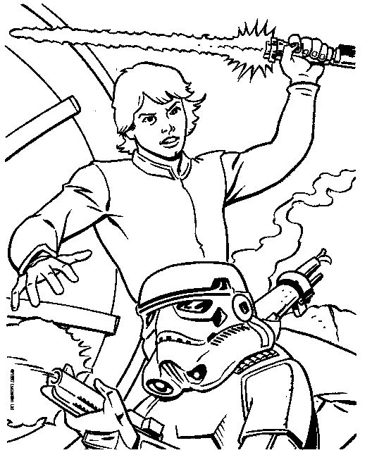 Dibujo para colorear: Star Wars (Películas) #70711 - Dibujos para Colorear e Imprimir Gratis