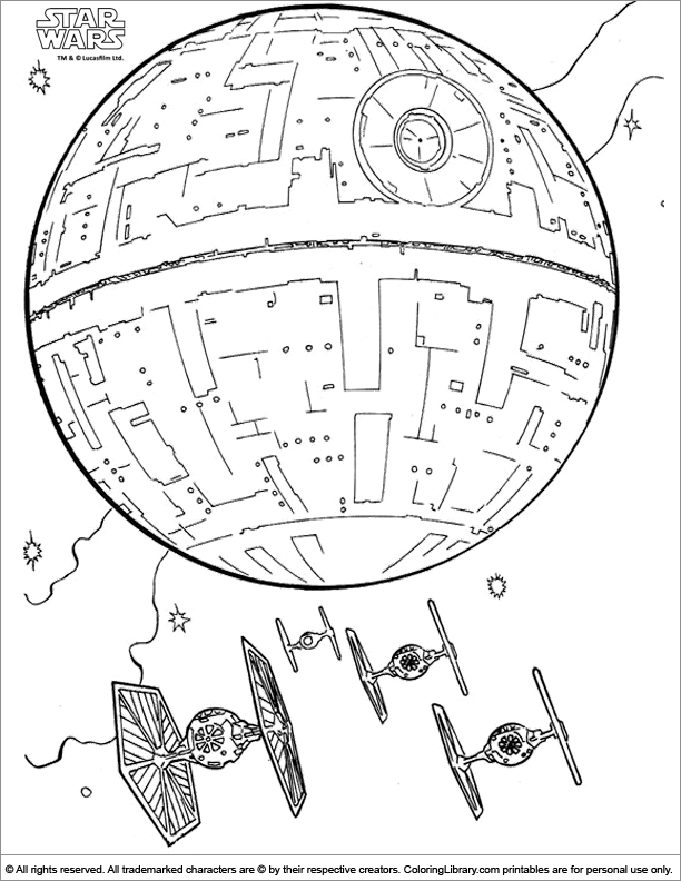 Dibujo para colorear: Star Wars (Películas) #70715 - Dibujos para Colorear e Imprimir Gratis