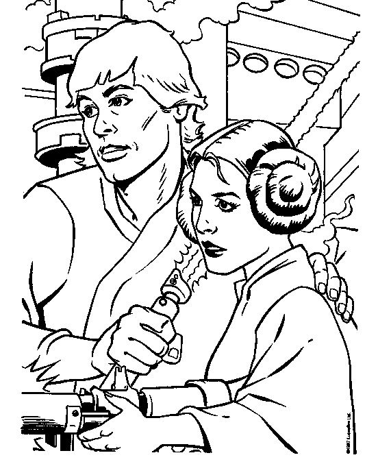 Dibujo para colorear: Star Wars (Películas) #70732 - Dibujos para Colorear e Imprimir Gratis