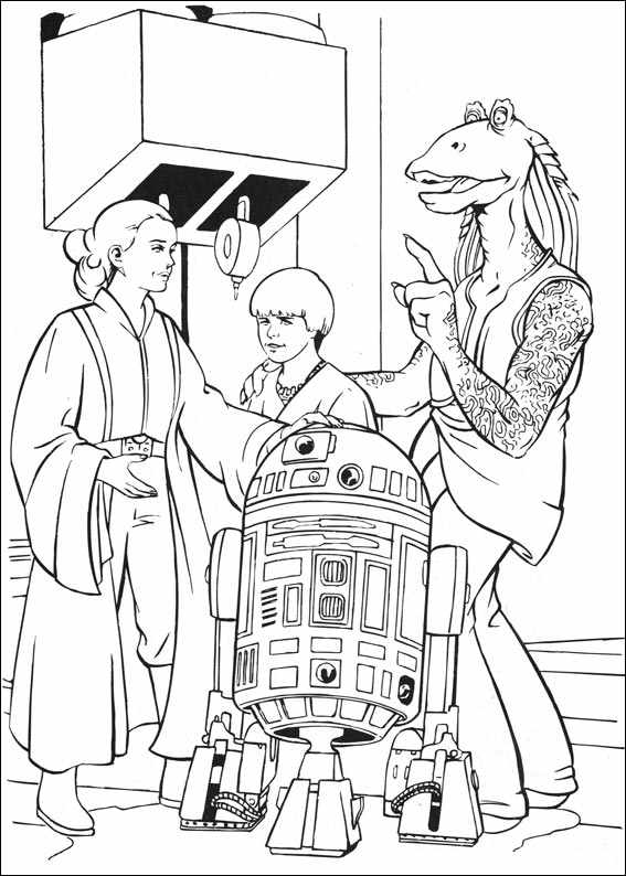 Dibujo para colorear: Star Wars (Películas) #70740 - Dibujos para Colorear e Imprimir Gratis