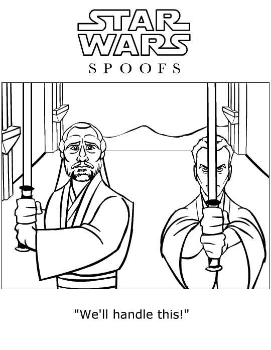 Dibujo para colorear: Star Wars (Películas) #70748 - Dibujos para Colorear e Imprimir Gratis