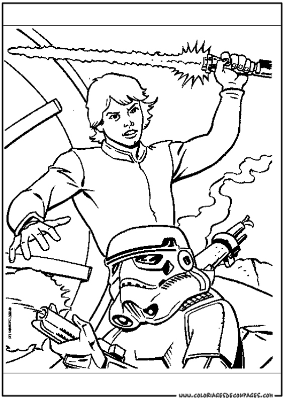 Dibujo para colorear: Star Wars (Películas) #70768 - Dibujos para Colorear e Imprimir Gratis