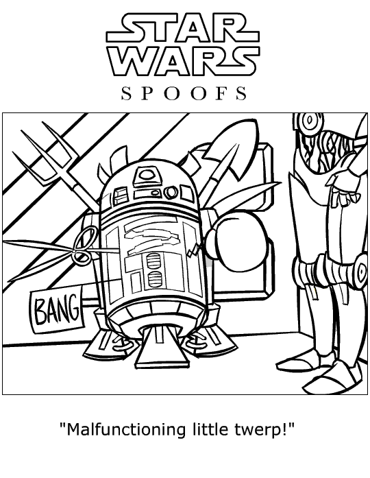 Dibujo para colorear: Star Wars (Películas) #70782 - Dibujos para Colorear e Imprimir Gratis