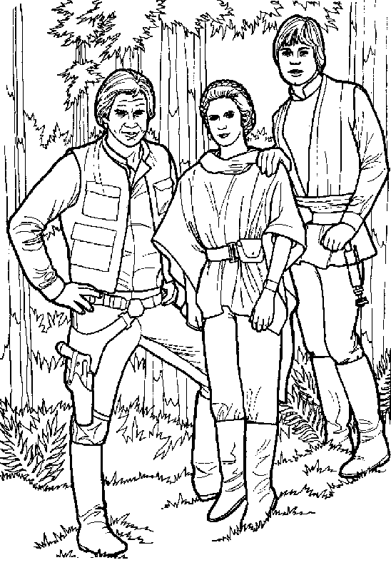 Dibujo para colorear: Star Wars (Películas) #70799 - Dibujos para Colorear e Imprimir Gratis