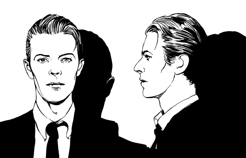 Dibujo para colorear: David Bowie (Persona famosa) #121910 - Dibujos para Colorear e Imprimir Gratis