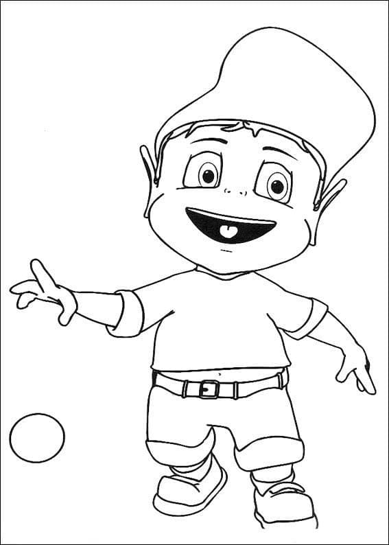 Dibujo gratuito Adiboo #206106 de la coleccion Personajes de Dibujos Animados para imprimir