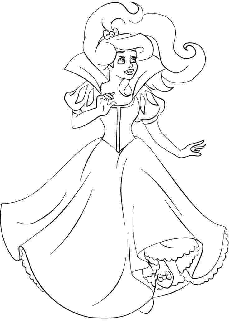 Dibujo gratuito Ariel #178450 de la coleccion Personajes de Dibujos Animados para imprimir
