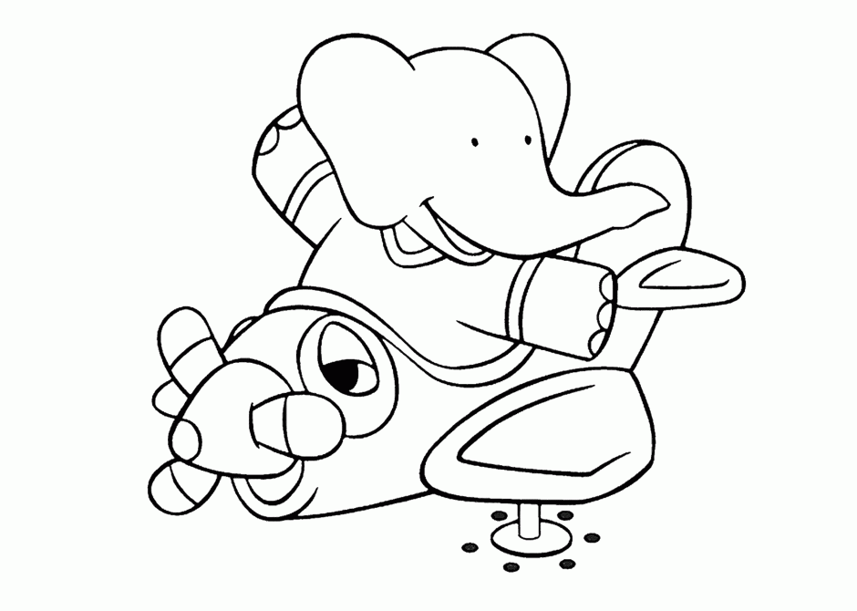 Dibujo gratuito Babar #28006 de la coleccion Personajes de Dibujos Animados para imprimir Dibujo gratuito Babar #28006 de la coleccion Personajes de Dibujos Animados para imprimir
