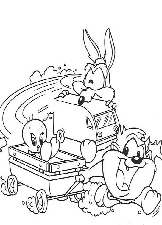 Dibujo gratuito Baby Looney Tunes #26586 de la coleccion Personajes de Dibujos Animados para imprimir