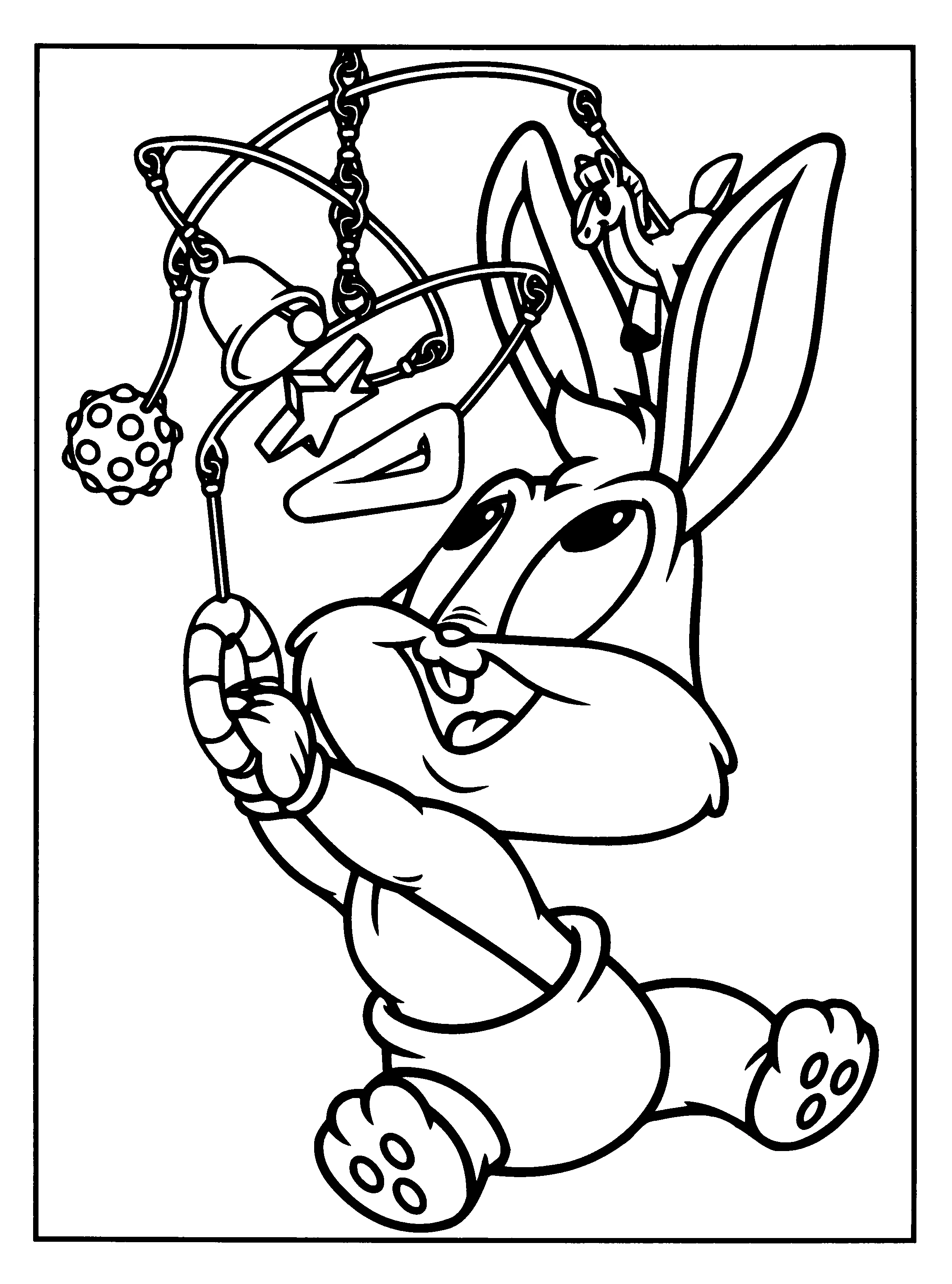 Dibujo gratuito Baby Looney Tunes #26653 de la coleccion Personajes de Dibujos Animados para imprimir