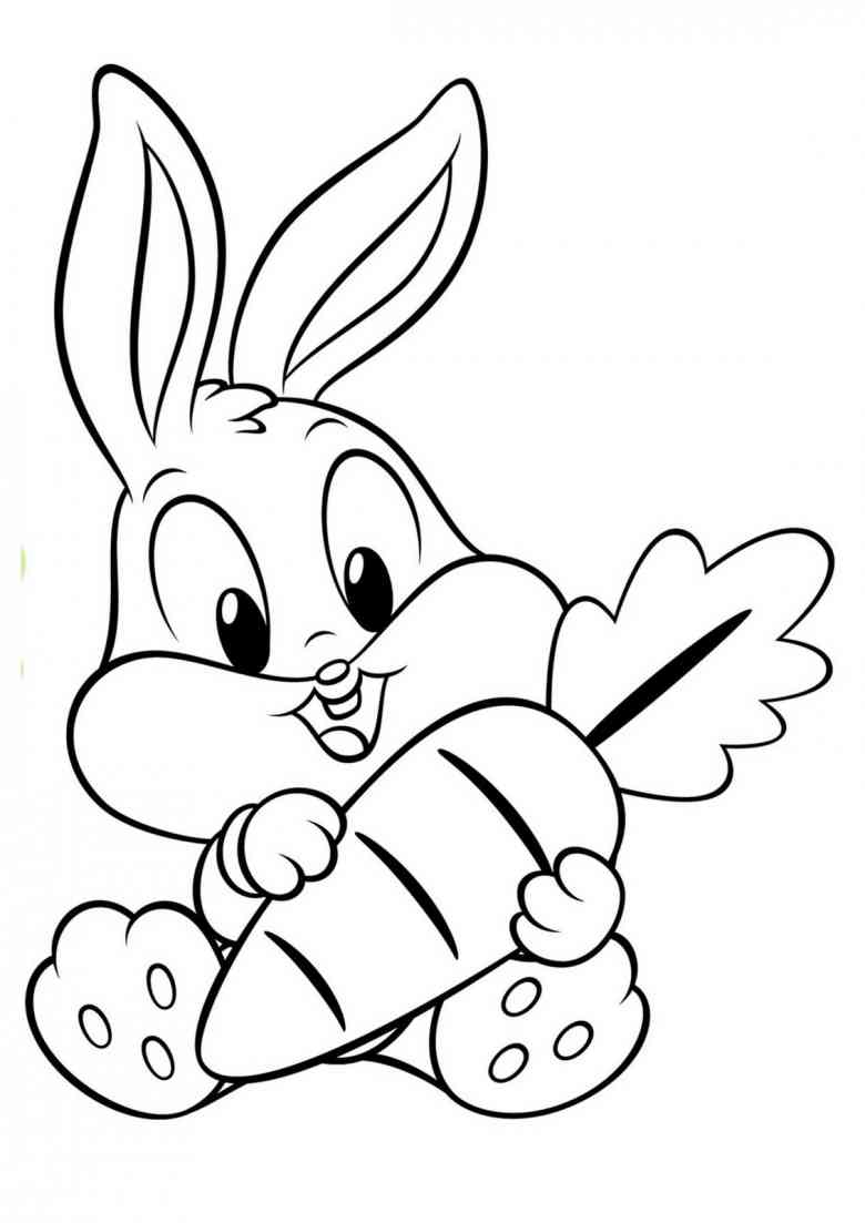 Dibujo para colorear: Baby Looney Tunes (Personajes de Dibujos Animados) #26654 - Dibujos para Colorear e Imprimir Gratis