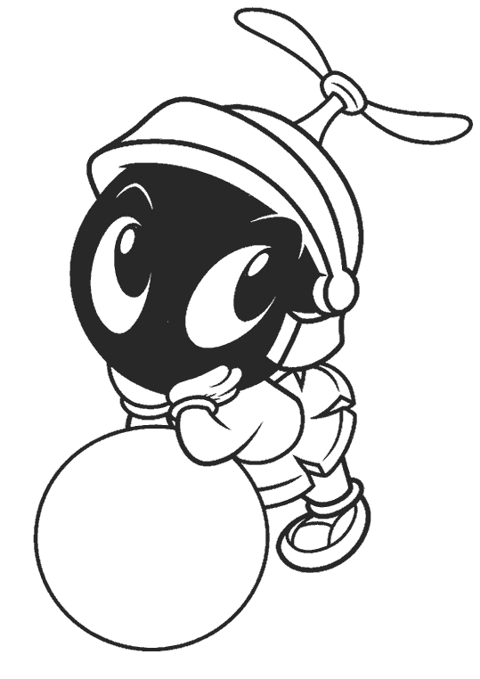 Dibujo gratuito Baby Looney Tunes #26655 de la coleccion Personajes de Dibujos Animados para imprimir