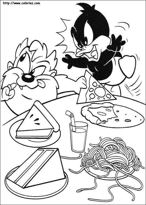 Dibujo gratuito Baby Looney Tunes #26671 de la coleccion Personajes de Dibujos Animados para imprimir