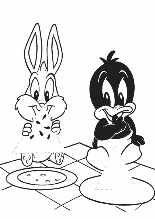 Dibujo gratuito Baby Looney Tunes #26679 de la coleccion Personajes de Dibujos Animados para imprimir