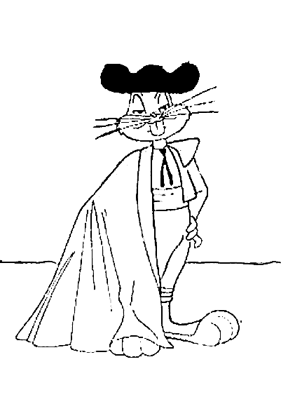 Dibujo gratuito Bugs Bunny #26359 de la coleccion Personajes de Dibujos Animados para imprimir