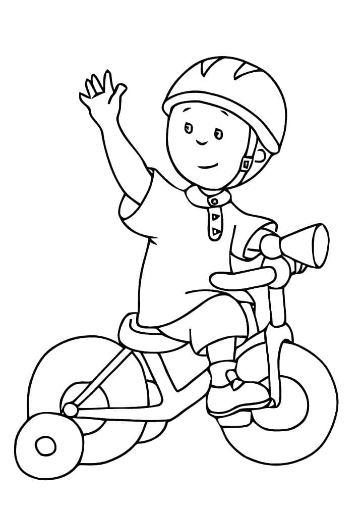 Dibujo gratuito Caillou #178529 de la coleccion Personajes de Dibujos Animados para imprimir