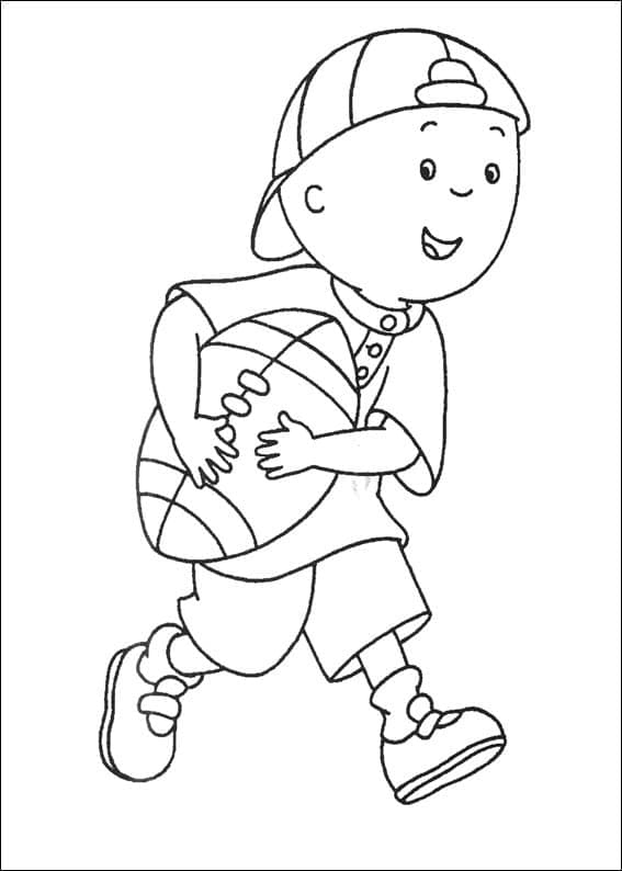 Dibujo gratuito Caillou #178536 de la coleccion Personajes de Dibujos Animados para imprimir