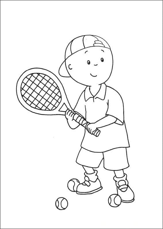 Dibujo gratuito Caillou #178539 de la coleccion Personajes de Dibujos Animados para imprimir