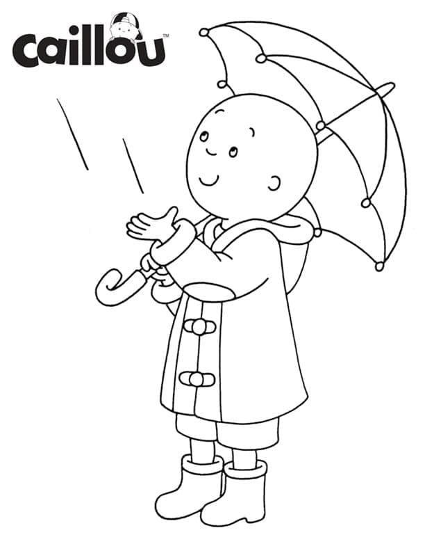 Dibujo gratuito Caillou #178548 de la coleccion Personajes de Dibujos Animados para imprimir