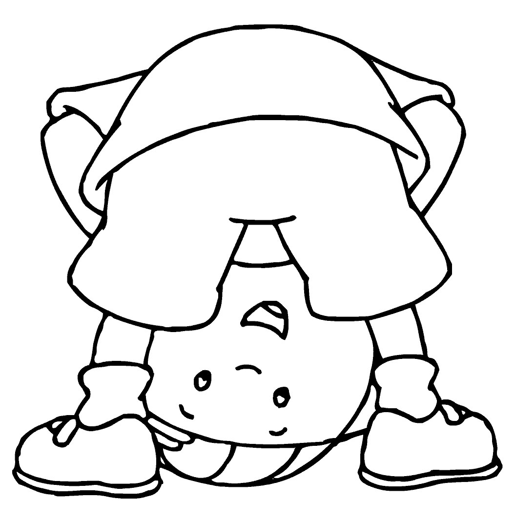 Dibujo gratuito Caillou #36159 de la coleccion Personajes de Dibujos Animados para imprimir