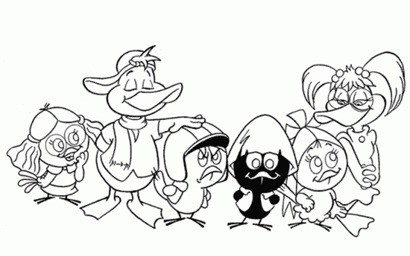 Dibujo gratuito Calimero #35878 de la coleccion Personajes de Dibujos Animados para imprimir