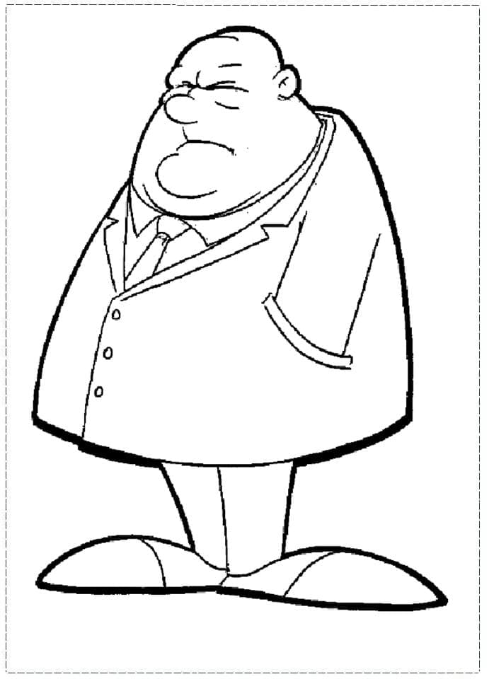 Dibujo gratuito Gadget Inspector #203226 de la coleccion Personajes de Dibujos Animados para imprimir