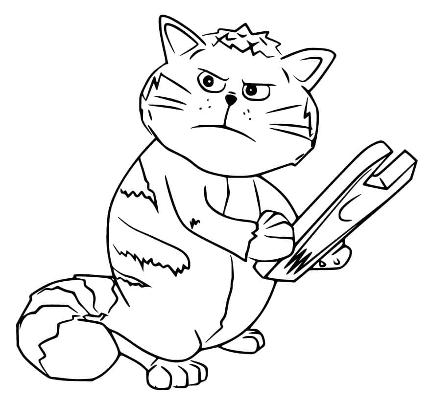 Dibujo gratuito Gadget Inspector #203231 de la coleccion Personajes de Dibujos Animados para imprimir