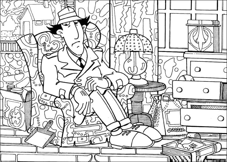 Dibujo gratuito Gadget Inspector #203233 de la coleccion Personajes de Dibujos Animados para imprimir