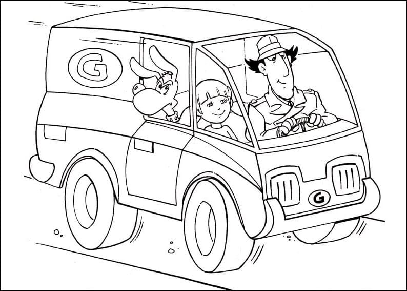 Dibujo gratuito Gadget Inspector #203234 de la coleccion Personajes de Dibujos Animados para imprimir
