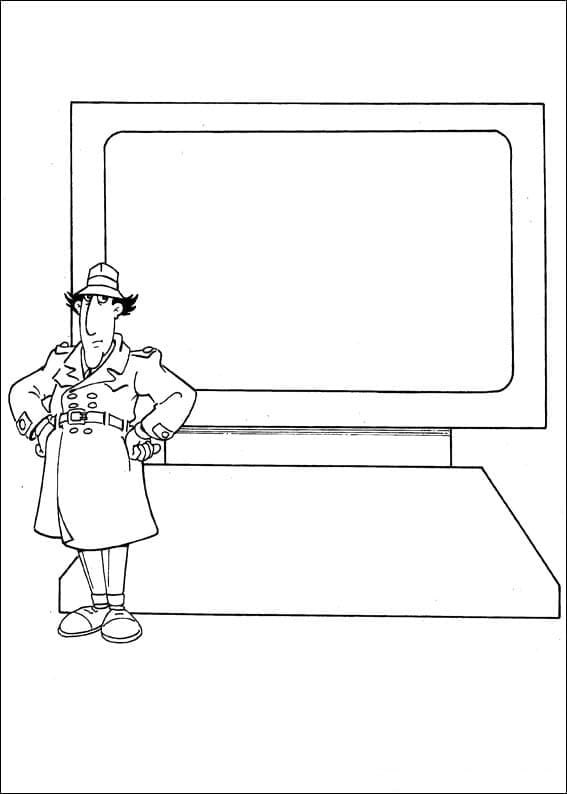 Dibujo gratuito Gadget Inspector #203236 de la coleccion Personajes de Dibujos Animados para imprimir