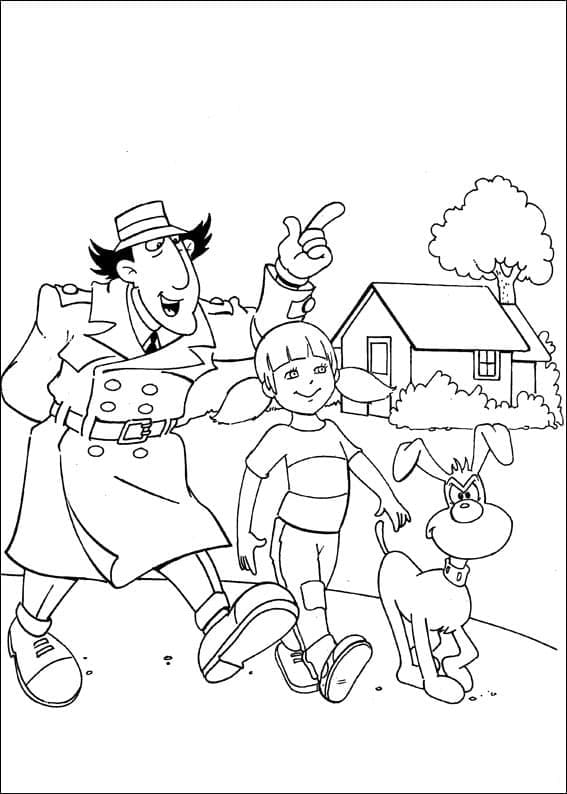 Dibujo gratuito Gadget Inspector #203252 de la coleccion Personajes de Dibujos Animados para imprimir