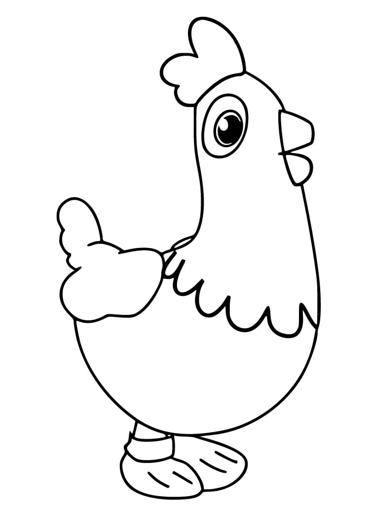 Dibujo gratuito Gallineta PAW Patrol #181895 de la coleccion Personajes de Dibujos Animados para imprimir