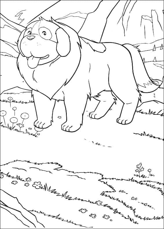 Dibujo gratuito Heidi #186800 de la coleccion Personajes de Dibujos Animados para imprimir