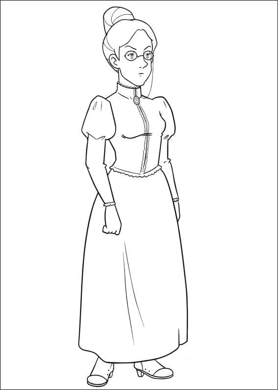 Dibujo gratuito Heidi #186803 de la coleccion Personajes de Dibujos Animados para imprimir