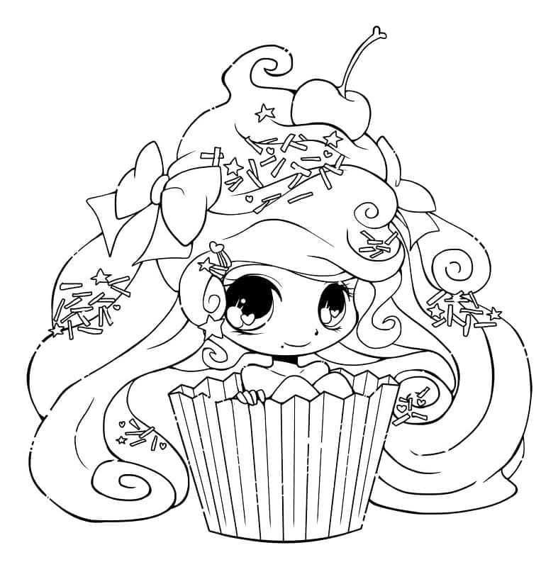 Dibujo gratuito Kawaii #178118 de la coleccion Personajes de Dibujos Animados para imprimir