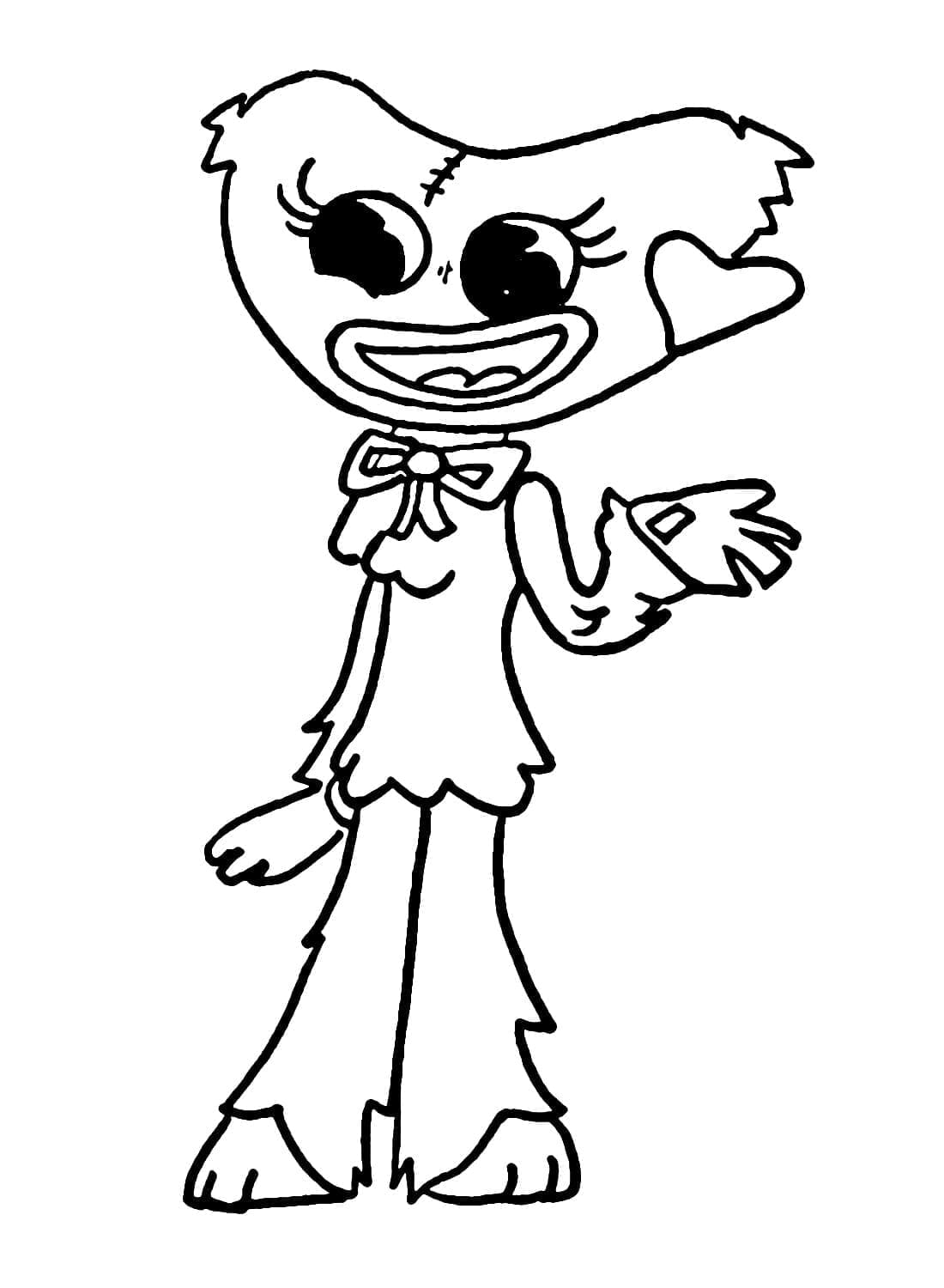 Dibujo gratuito Kissy Missy #207690 de la coleccion Personajes de Dibujos Animados para imprimir