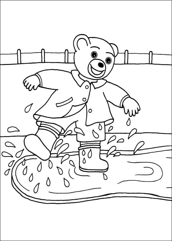 Dibujo gratuito Little Brown Bear #195028 de la coleccion Personajes de Dibujos Animados para imprimir