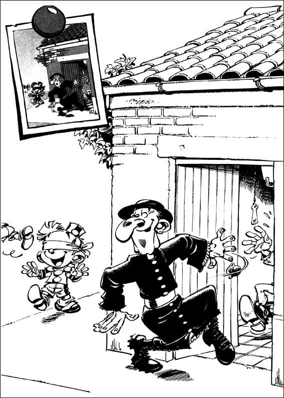 Dibujo gratuito Little Spirou #182485 de la coleccion Personajes de Dibujos Animados para imprimir
