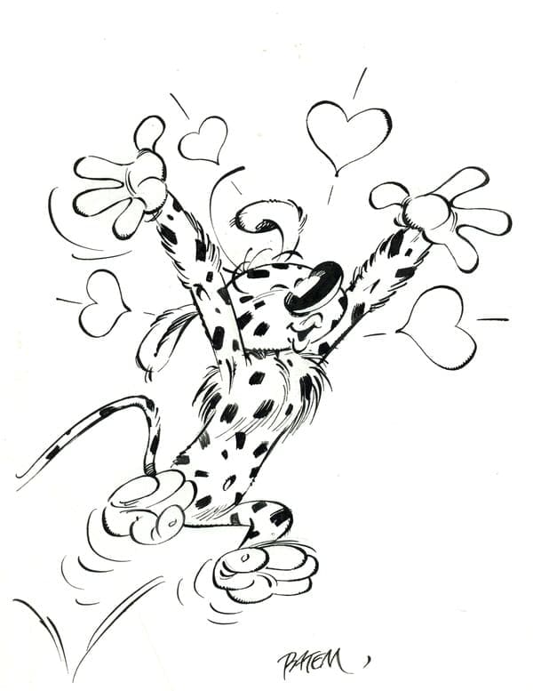 Dibujo gratuito Marsupilami #182709 de la coleccion Personajes de Dibujos Animados para imprimir