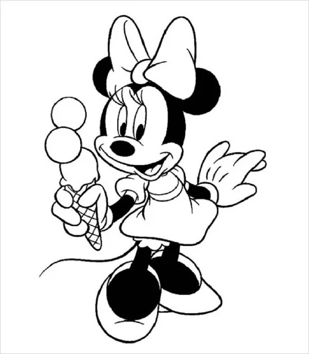 Dibujo gratuito Mickey Mouse #172045 de la coleccion Personajes de Dibujos Animados para imprimir