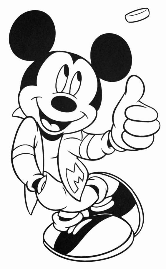 Dibujo gratuito Mickey Mouse #215071 de la coleccion Personajes de Dibujos Animados para imprimir Dibujo gratuito Mickey Mouse #215071 de la coleccion Personajes de Dibujos Animados para imprimir